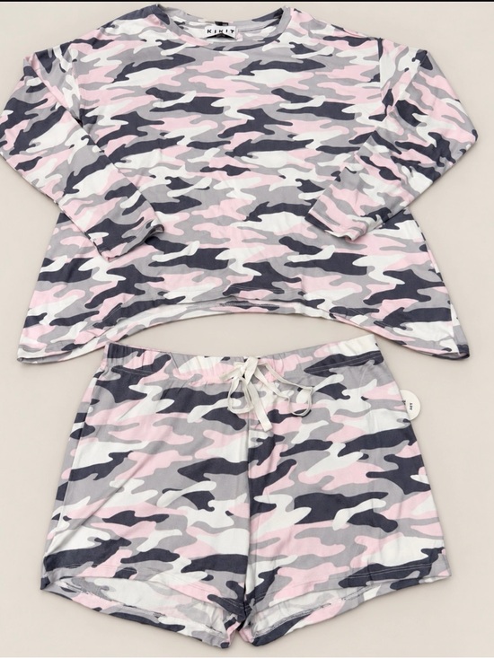 kikit Other - Women’s Pink White Camo Pajama Set Size X-Large NWT KIKIT